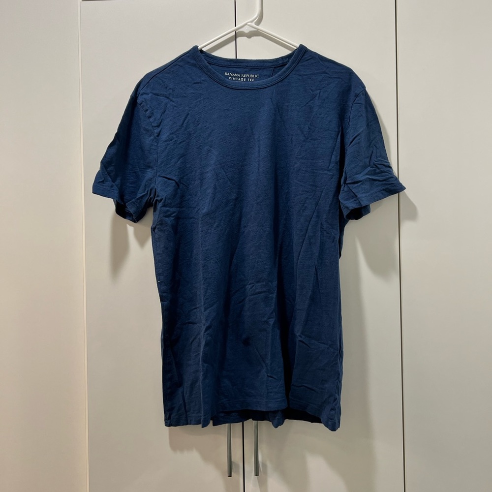 Banana Republic Men’s Vintage Shirt - Blue